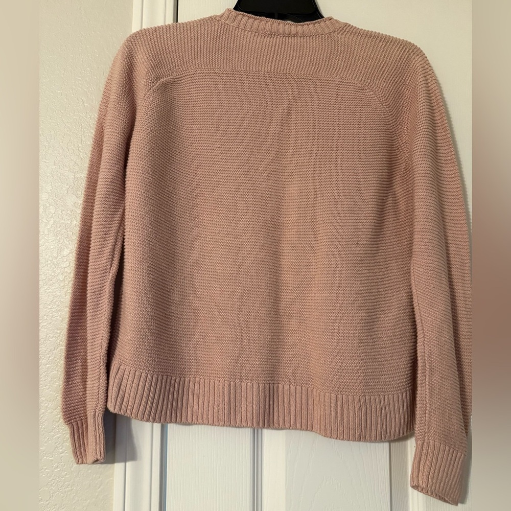 Eileen Fisher Blush Crew Neck Sweater - Picture 3 of 5
